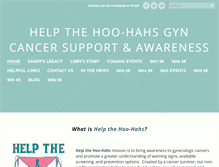 Tablet Screenshot of helpthehoohahs.com